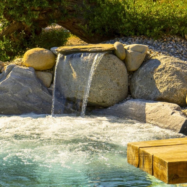 effetto cascata per massaggio schiena