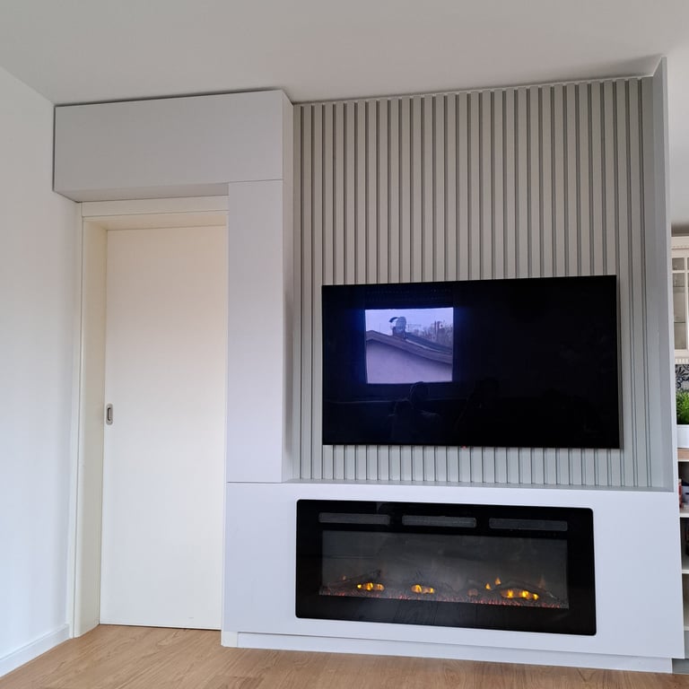 Uređenje dnevnog boravka - paneli Zagreb