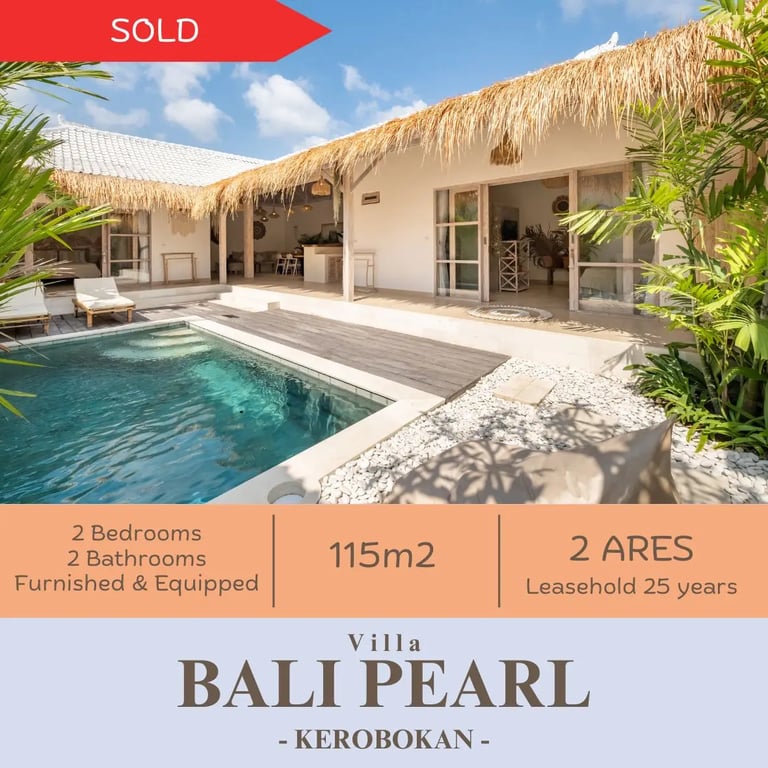 construction of villas in Bali, invest in Bali
