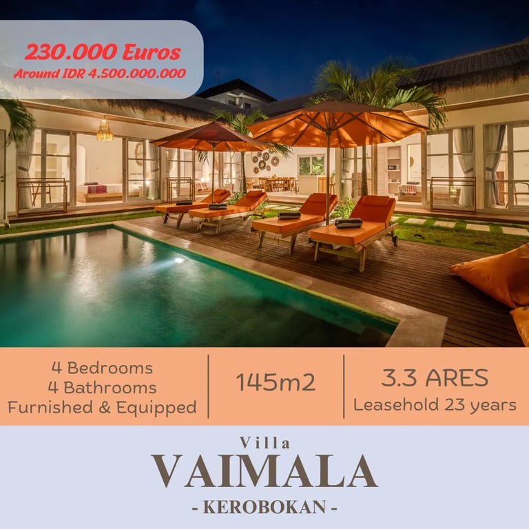 Villa Vaimala, Kerobokan, Bali