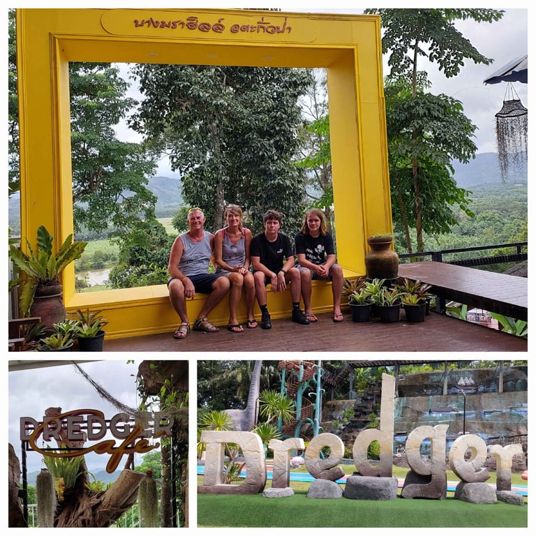 thailand takua pa dredger cafe bangmara hill