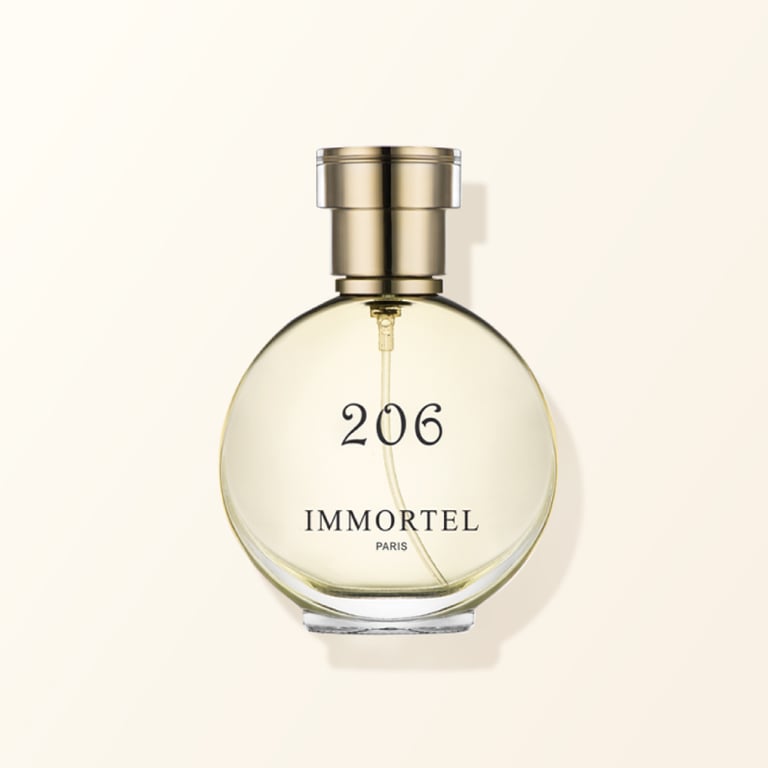 206 IMMORTEL perfume bottle, EDP, 60ml