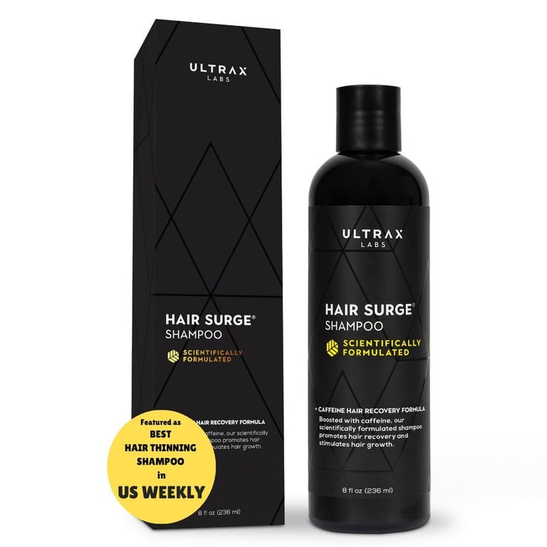 black Ultrax Labs Hair Surge - Hair Growth Shampoo