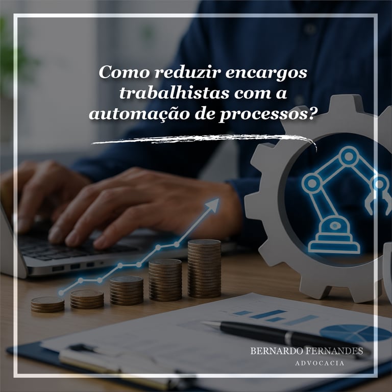 Como reduzir encargos trabalhistas com a automação de processos?