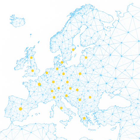 a map of europe and the united states