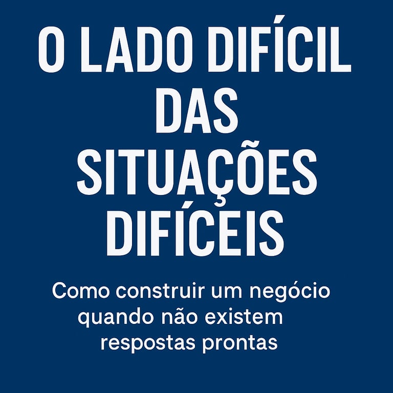 resumo do livro o lado dificil das situações dificeis