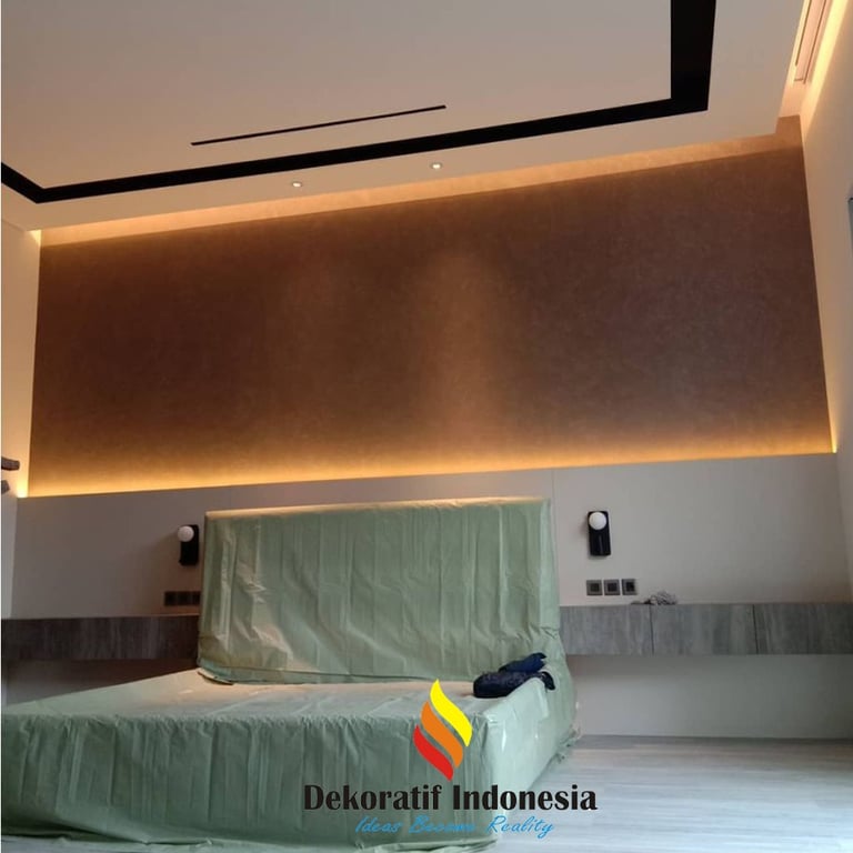 Jasa Cat Tekstur Kamar Hotel