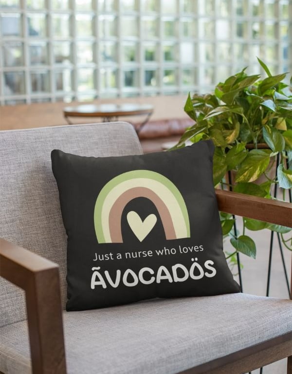 Avocado Throw Pillow