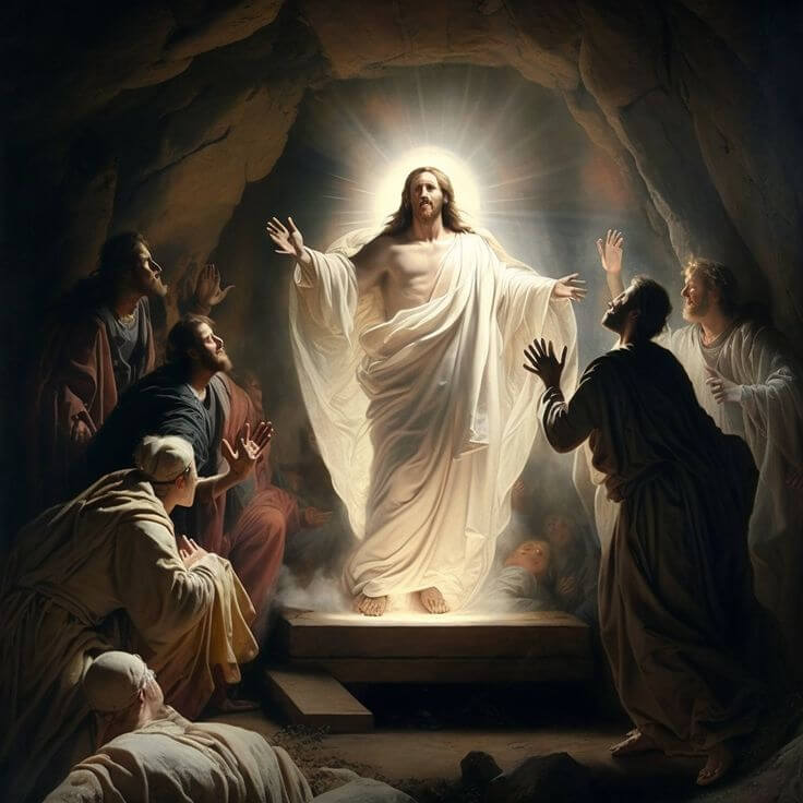 Jesus is resurrected