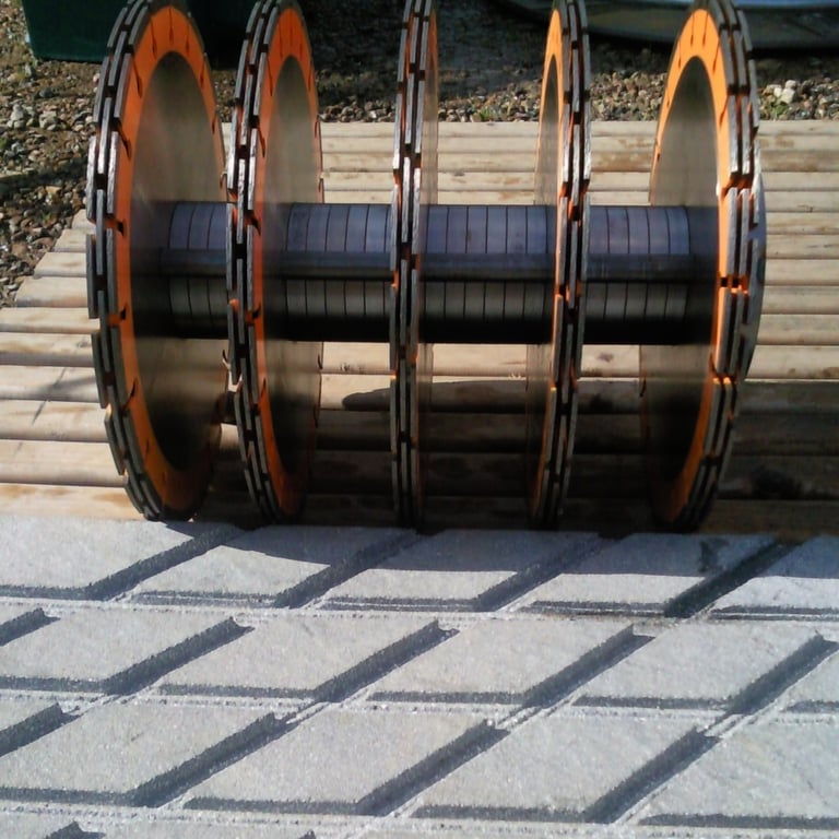 tambour sciage du béton