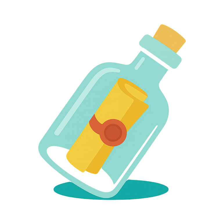 a bottle of alcohol with a wax seal on it