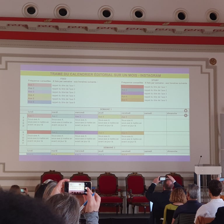 William, founder of Notionbase, attending a conference