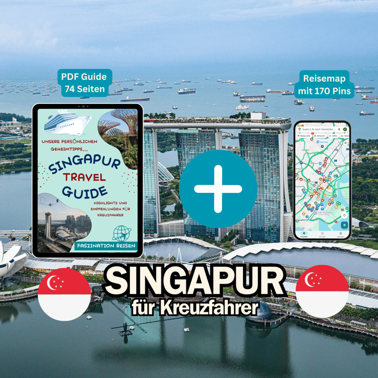 Singapur Travel-Guide mit digitaler Map produktbild