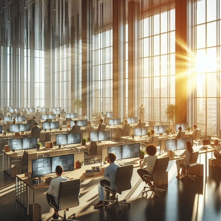 headquarters of a big company