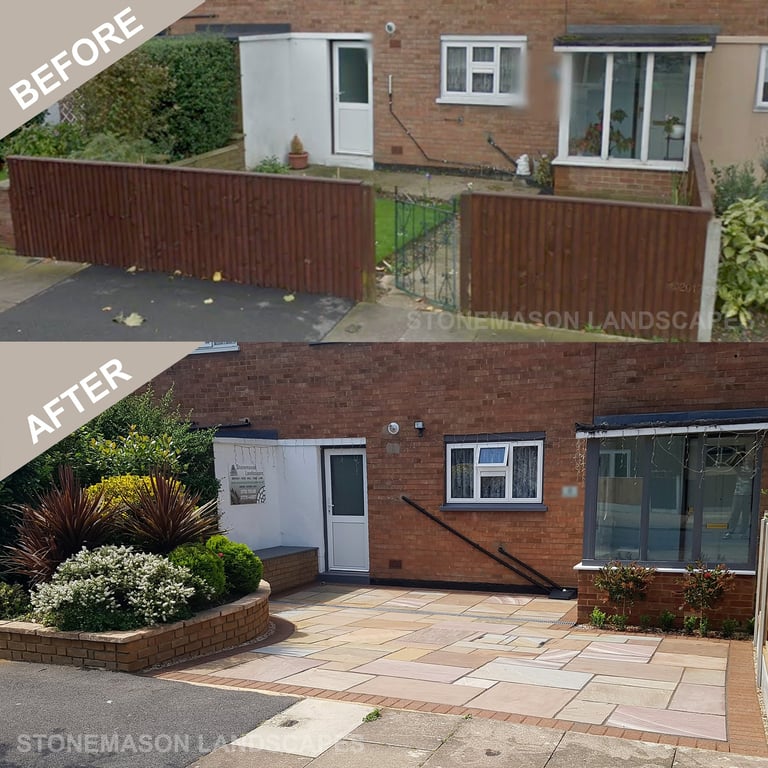 Before & After Garden Makeover Photos Romford - Hornchurch - Brentwood - Upminster
