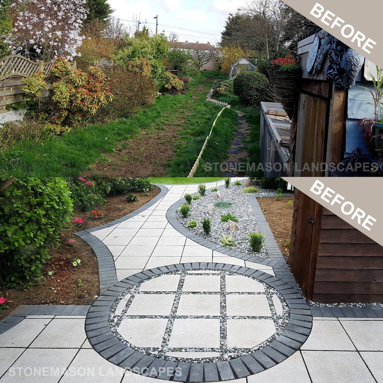 Before & After Garden Makeover Photos Romford - Hornchurch - Brentwood - Upminster
