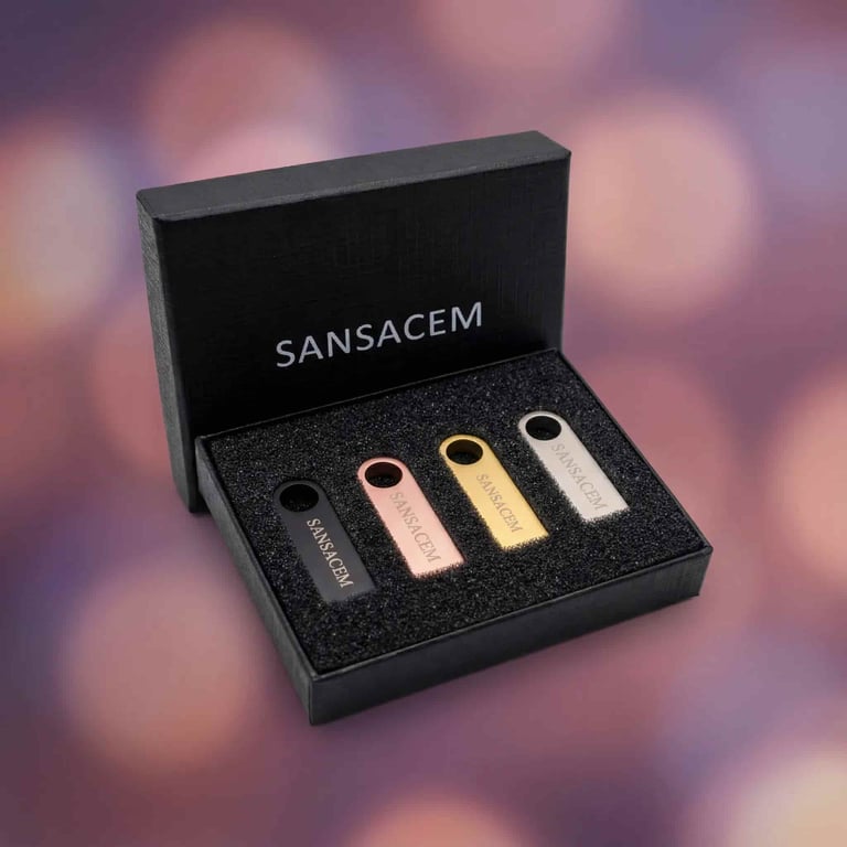 Coffret 4 clés usb sansacem musique libre 