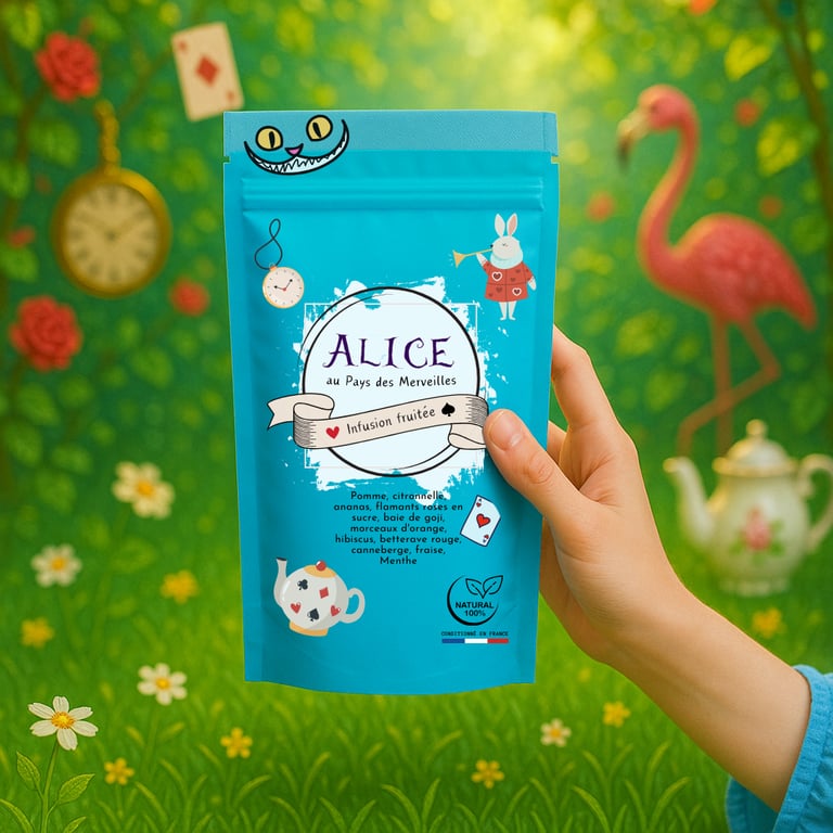 Thé Alice au Pays des Merveilles Wonderland Bloodybloom