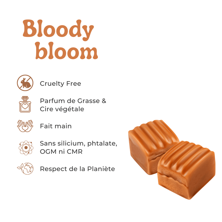 caramel beurre salé fondants parfumés bougie artisanale