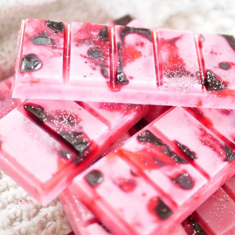 fondants Pomme d'Amour bougie artisanale