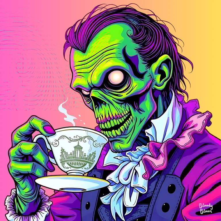 Thé vert Zombie Bloodybloom