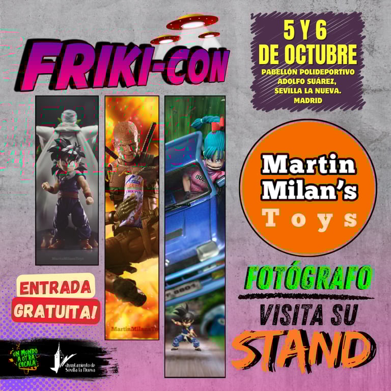 a poster for friky com