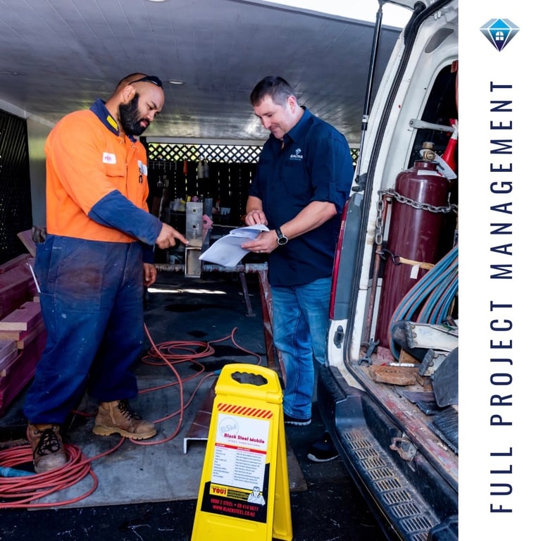 tradie and project manager