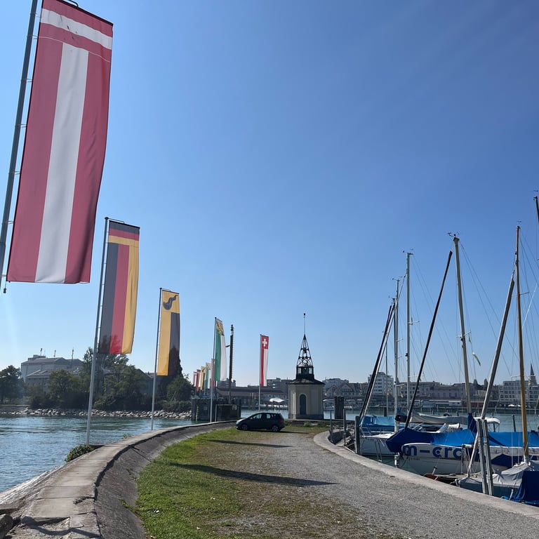 The lighthouse in Romanshorn