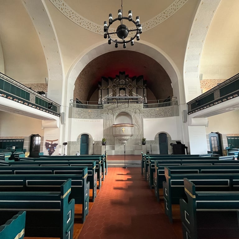 Inside the Evangelical Church in Weinfelden