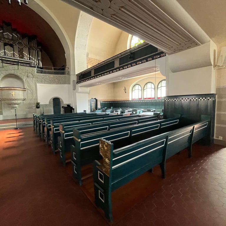 Details abound in the Evangelical Church in Weinfelden