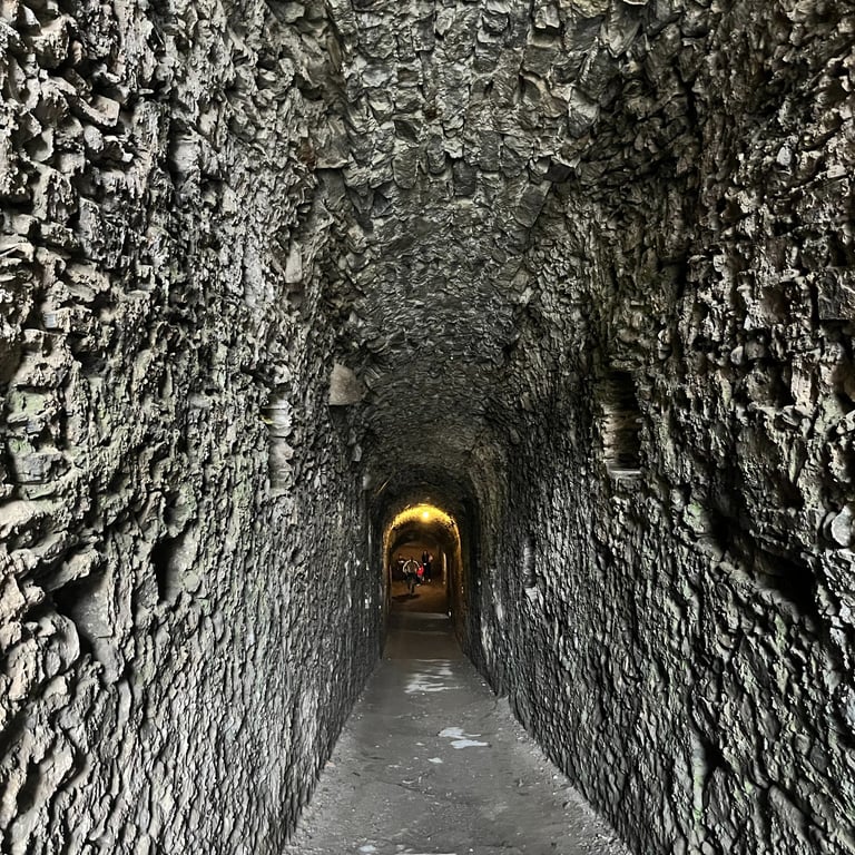 The tunnel of the double walled Murata
