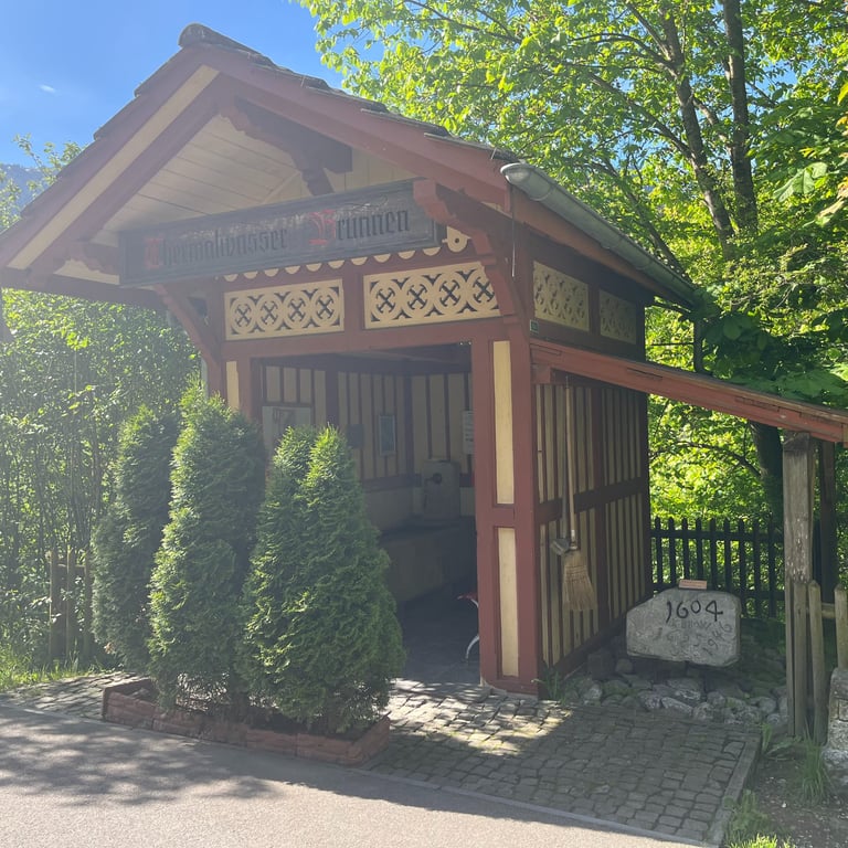 Mineral Spring House in Weissenburg