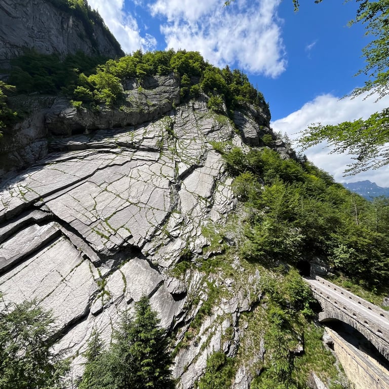 Pantenbrugg in the Linthschlucht