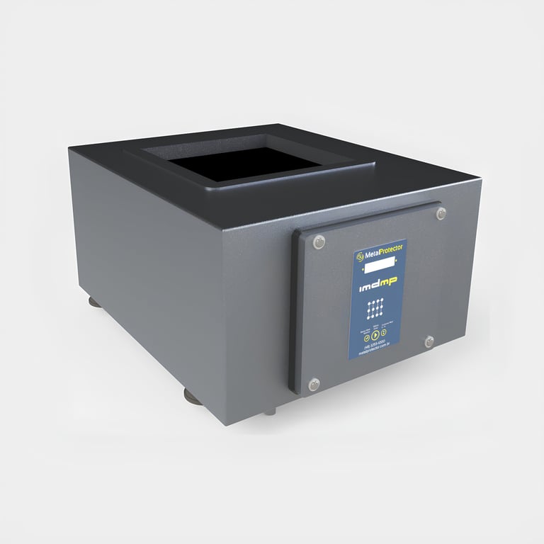 detector de metal industrial queda livre