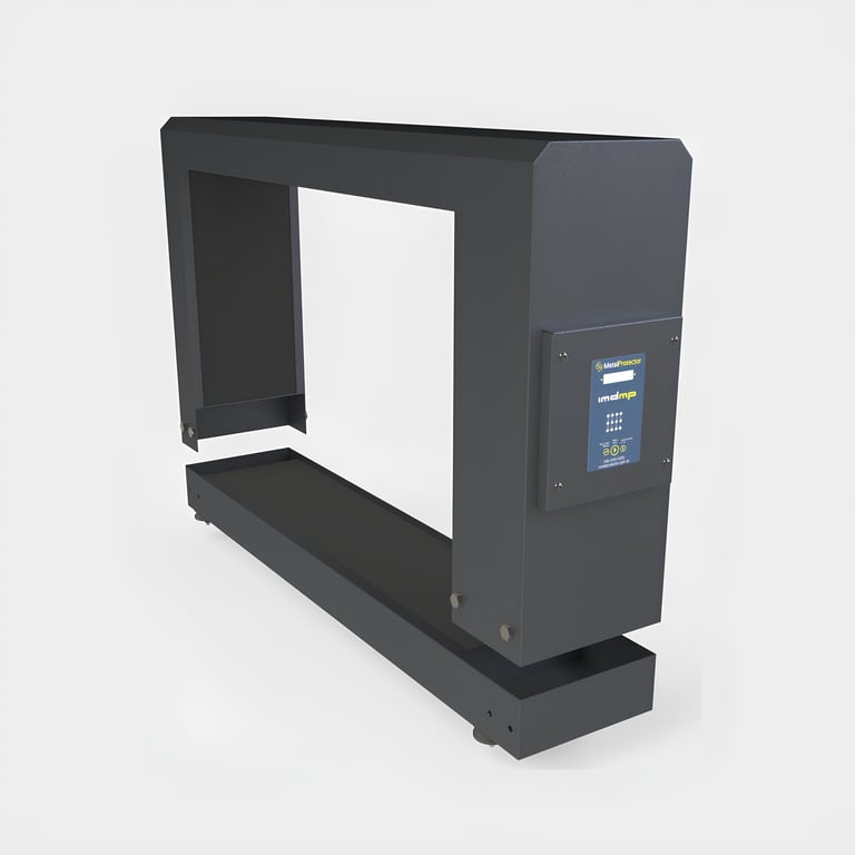 detector de metais industrial base removível