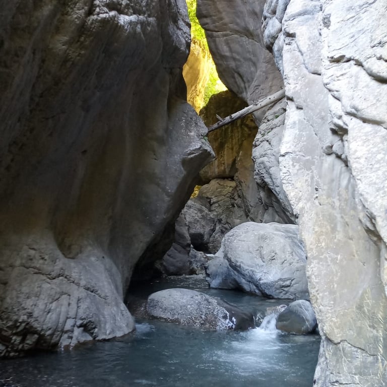 Le canyon ludique du Fournel, une gorge magnifique