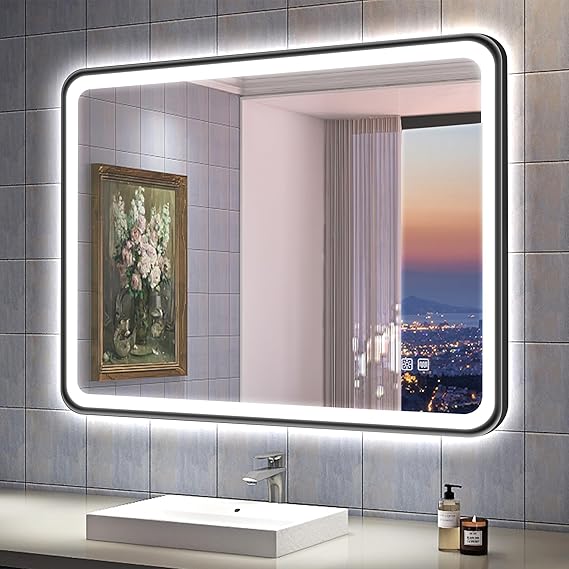 Espejo LED con anti-vaho