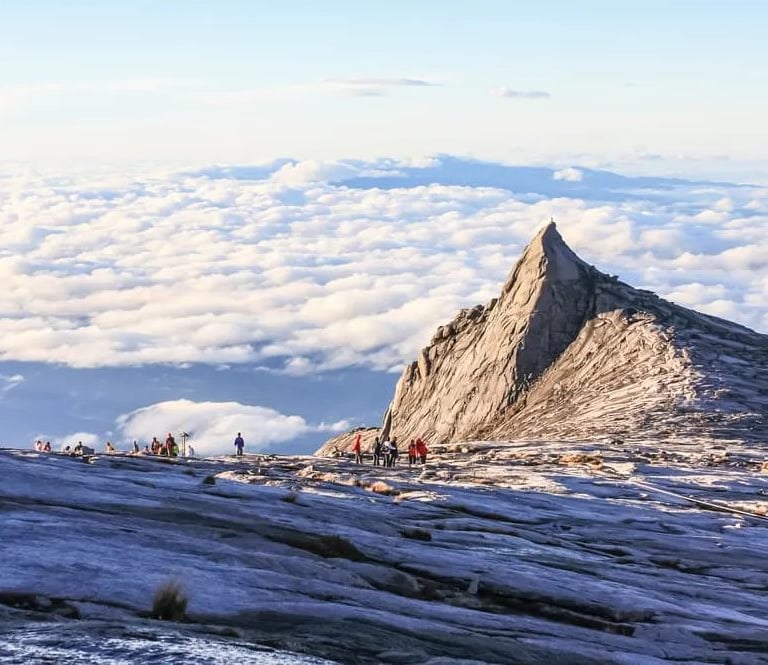 Mount Kinabalu, the summit