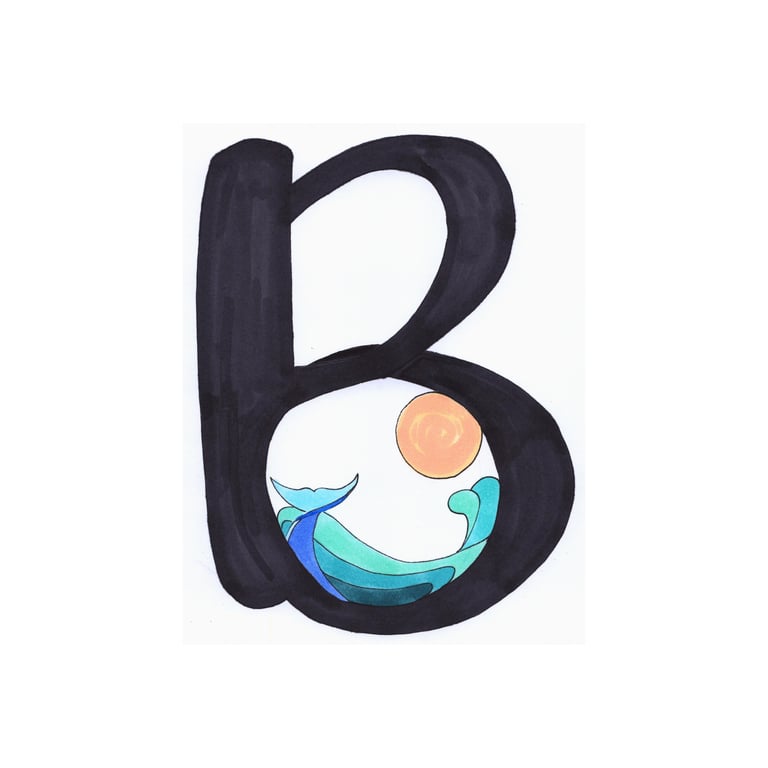 logo bello beach by mirjam millenaar