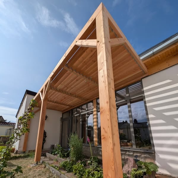 pergola en bois douglas