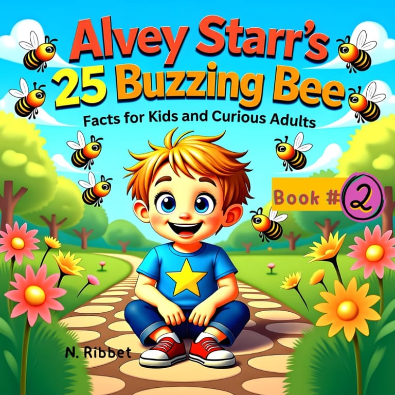 Alvey Starr 25 Buzzing Bee Facts Book 2 alveystarr.com