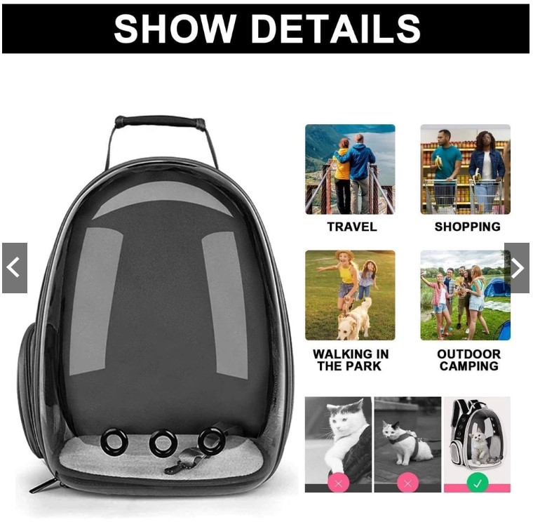 CAT CARRIER BACKPACK