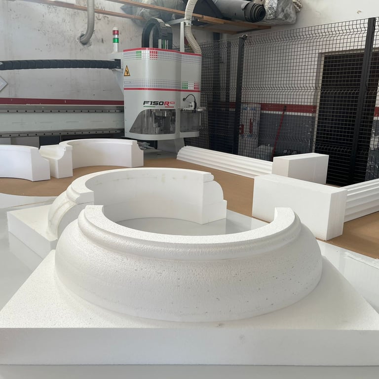 profili 3d in polistirolo