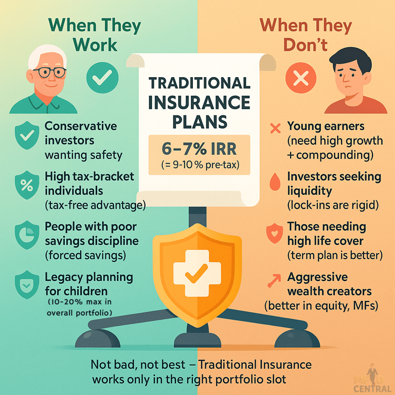 TRADITIONAL INSURANCE INVESTMENT PLANS