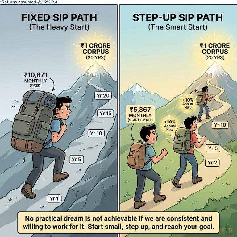 SIP Vs STEP-UP SIP 