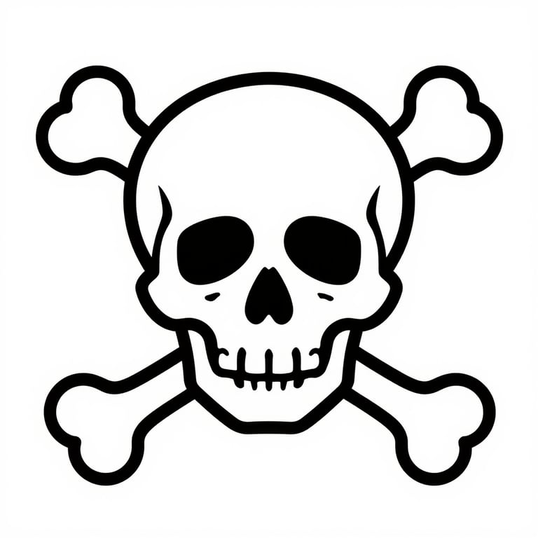 Poison - Skull and Crossbones