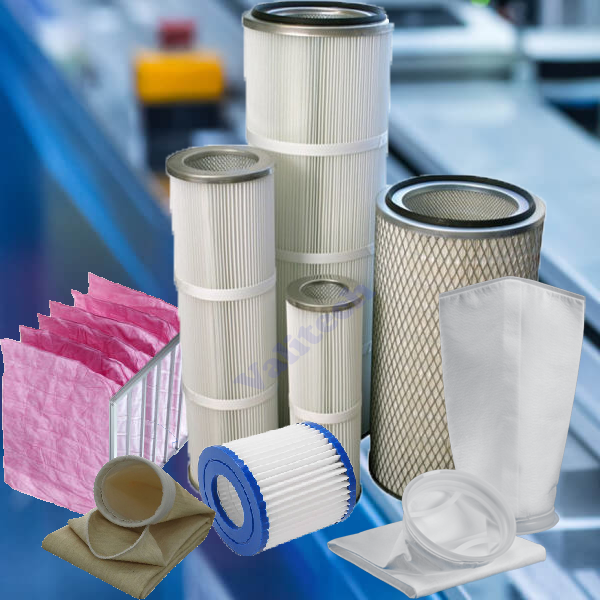 bag filter cartrdige filter antistatic cloth filter