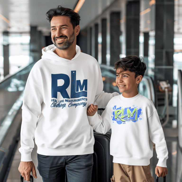RLM Blue logo and Kids sweater 