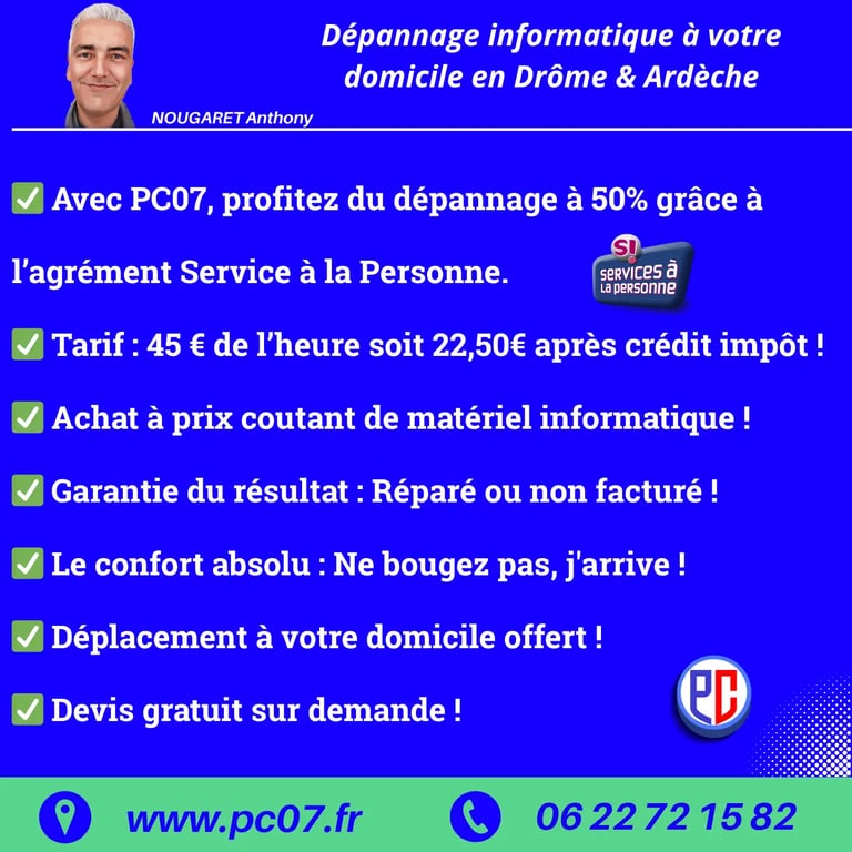 reparateur ordinateur avantage autour de moi