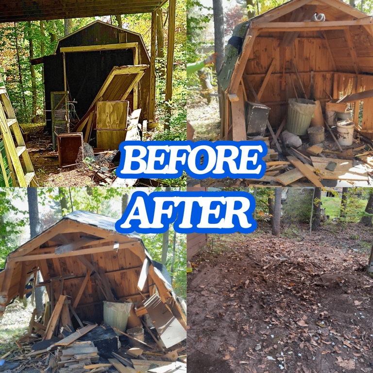 shed removal enfield ct junk removal
